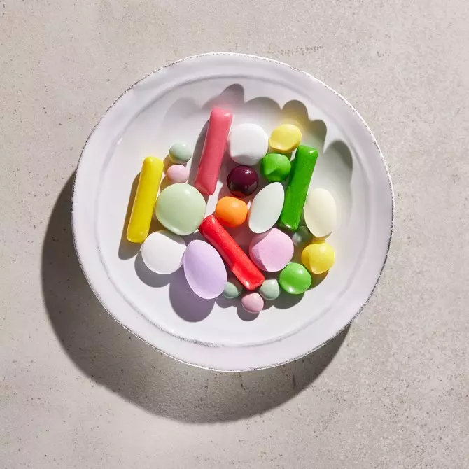 Zuckerdragees Glanzmittel